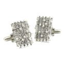 Sterling Sudoku Puzzle Cufflinks