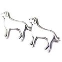 Sterling Labrador Cufflinks