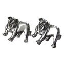 Sterling Bull Dog Cufflinks