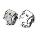 Sterling Labrador Head Cufflinks