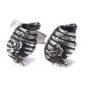 Sterling Beehive Cufflinks