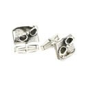 Reading Book and Eyeglass Cufflinks