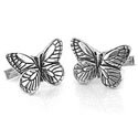 Sterling Butterfly Cufflinks