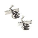 Sterling Monkey Cufflinks