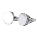 Sterling Police Hat Cufflinks