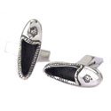 Sterling Shoe Cufflinks