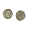 Mercury Dime Cufflinks