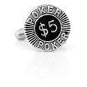 Poker Chip Cufflinks