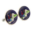 California Quarter Cufflinks