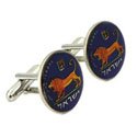 Israel's Lion Coin Cufflinks