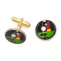 Isle of Man Golfer Cufflinks