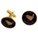England's Farthing Cufflinks