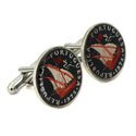 Portugal's Ship Coin Cufflinks