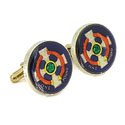 England's Cross Coin Cufflinks