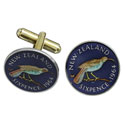 New Zealand's Six Pence Cufflinks