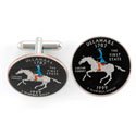 Delaware�Quarter Cufflinks