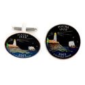 Maine State Quarter Cufflinks