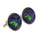 Michigan Quarter Cufflinks