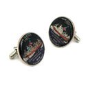 New Jersey Quarter Cufflinks
