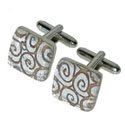 Murano Glass Inciso Cufflinks