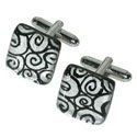 Murano Glass Inciso Cufflinks