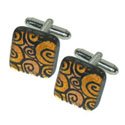Murano Glass Inciso Cufflinks