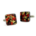 Carnival Murano Glass Cufflinks
