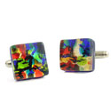 Confetti Murano Glass Cufflinks