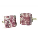 Zinfandel Murano Glass Cufflinks