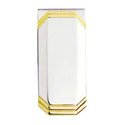 Two Tone Beveled Edge Engraved Money Clip