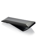 Black Steel Deco Money Clip
