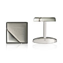 Satin Steel Cufflinks