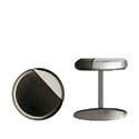 Gunmetal & Steel Cutaway Cufflinks