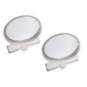 Oval Roped Engraveable Cufflinks