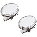 Step-Border Oval Engraveable Cufflinks