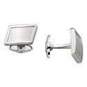 Sterling Silver Two Tone Cufflinks