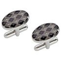 Lacquer Diamond Cufflinks