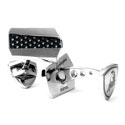 Gunmetal Aria Cufflinks