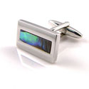 Abalone Insert Cufflinks