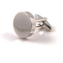 Round Engraved Cufflinks