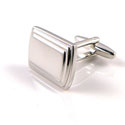 Raised Edge Engravable Cufflinks
