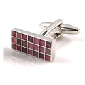 Pink Scrabble Cufflinks