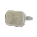 Cut Edge Rectangular Cufflinks