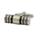 Black Stripe Column Cufflinks