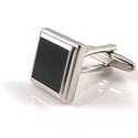 Black Framed Cuff links