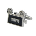 Movie Projector Cufflinks