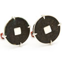 Mystical Chinese Coin Cufflinks