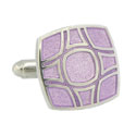 Tonal Purple Square Cufflinks