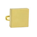 Burnished Gold Square Cufflinks