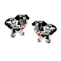 Wagging Tail Puppy Cufflinks
